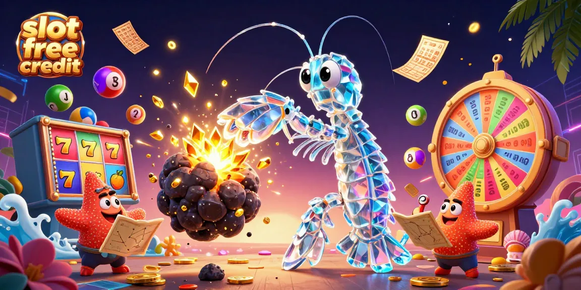 Experience epic wins with slot free credit in a vibrant casino scene full of excitement.